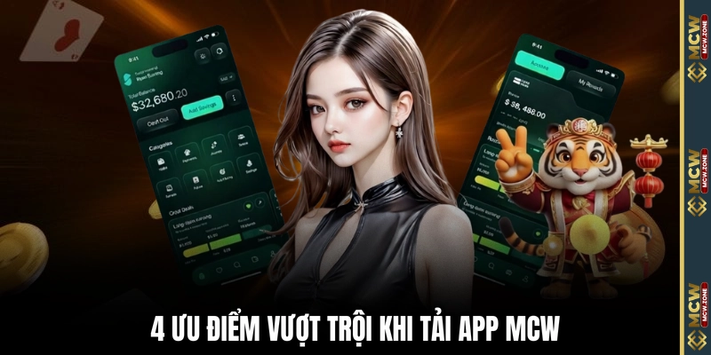 4 ưu điểm vượt trội khi tải app MCW